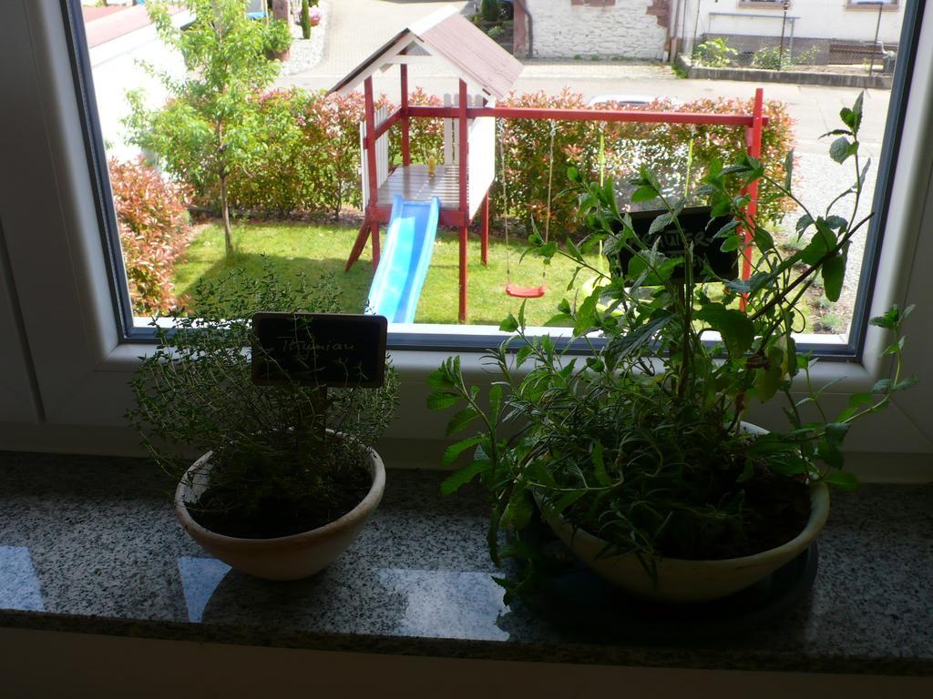 Ferienwohnung Sonnenschein Rheinhausen Exterior foto