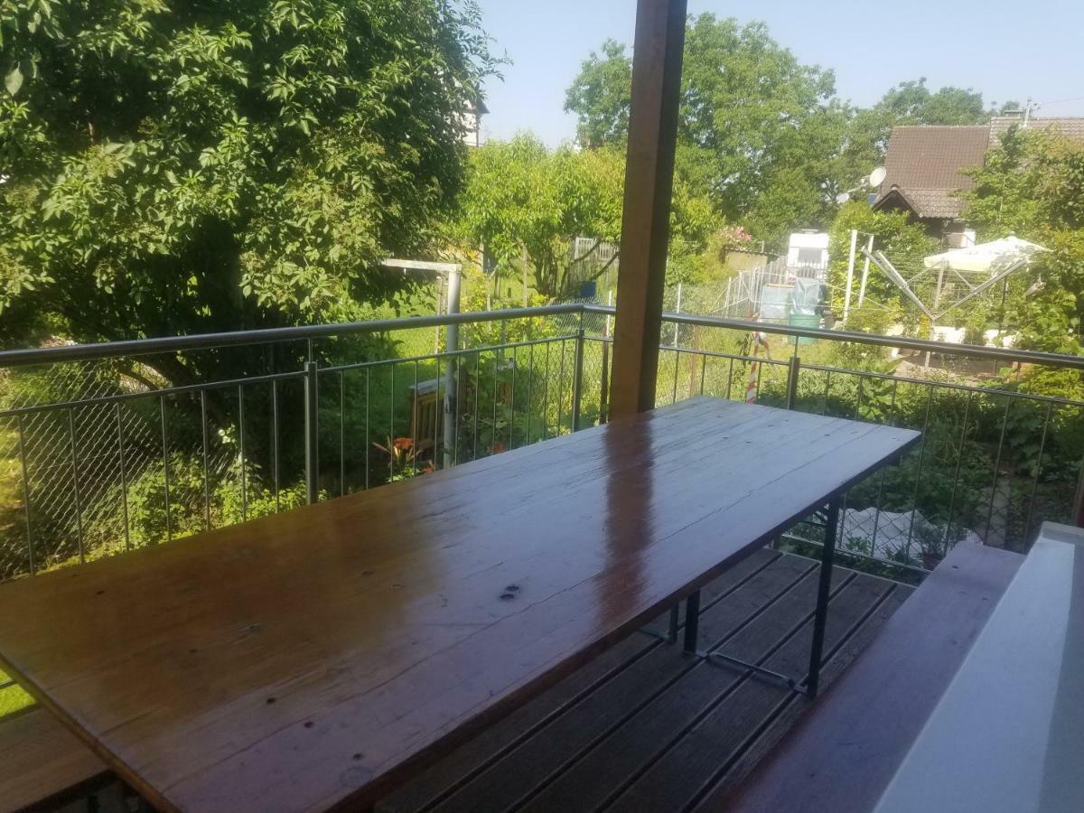 Ferienwohnung Sonnenschein Rheinhausen Exterior foto